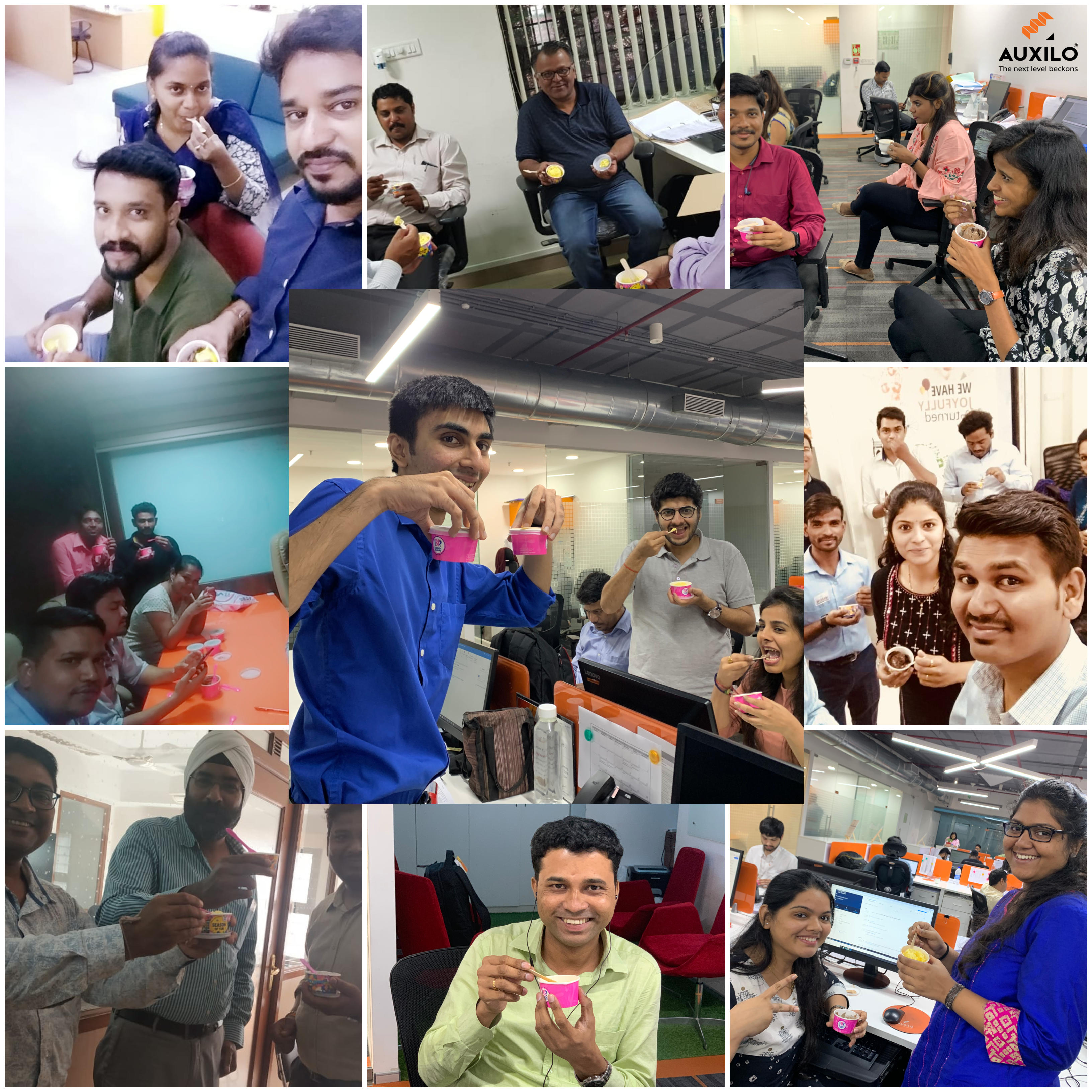 Career Milestones Celebration: Team rejoices in achievements and shared success