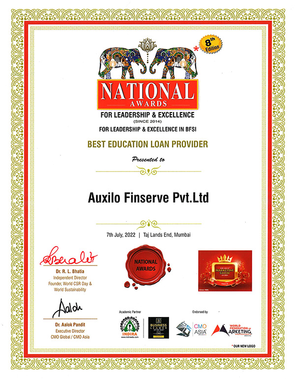 Best Education Financier of the Year