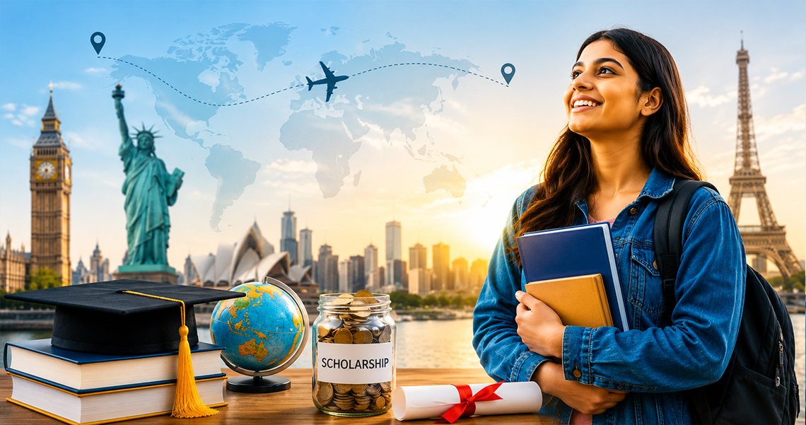 Best Scholarships for Indian Students to Study Abroad in 2026 – Auxilo
